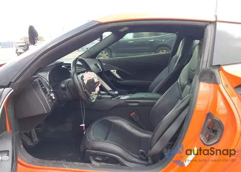 2019 Chevrolet Corvette Stingray из США, поврежденный, VIN 1G1YB2D71K5110442